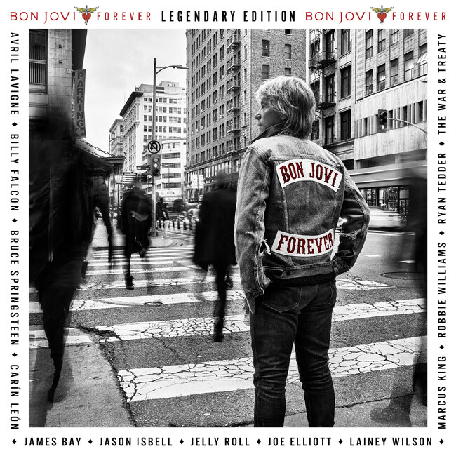 ボン・ジョヴィ、新作スタジオ・アルバム『FOREVER (Legendary Edition)』日本盤2CD　10月24日（金）発売！