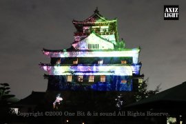 きよすイルミ_AXIZLight演出　昨年の様子