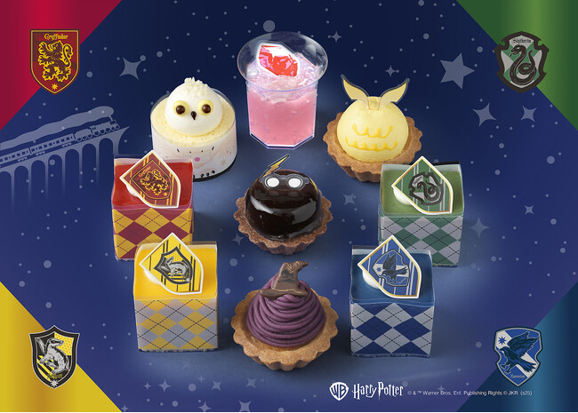 【銀座コージーコーナー】ハリー・ポッターの魔法の世界を表現したプチケーキと焼菓子が初登場！