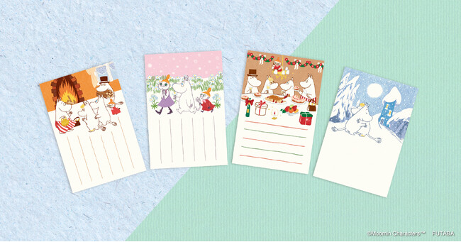【新商品】『季節のムーミンはがき 2025 冬柄』を販売開始します
