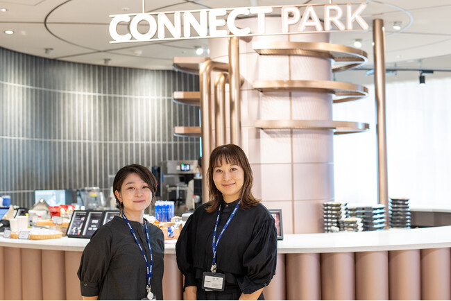 コスモエネルギーホールディングス、新本社に社員間の交流を生む社内多目的エリア「COSMO CONNECT PARK」内カフェをオープン