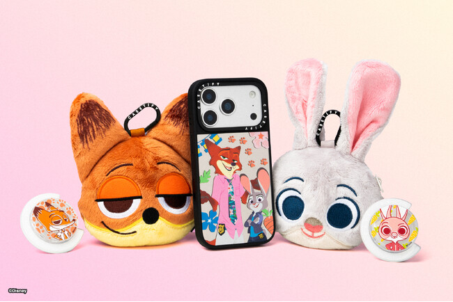 【CASETiFY】ディズニー・アニメーション最新作『ズートピア2』公開に先駆け新コレクションを発表