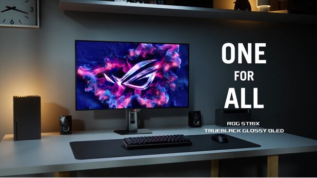 TrueBlack光沢有機ELパネルを搭載し、1台ですべてのゲームを制覇する4K WOLED ゲーミングモニター2製品の発売を発表