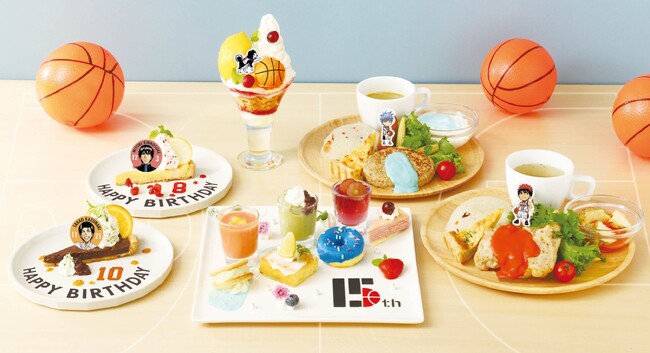 名古屋PARCO 「黒子のバスケ 15th ANNIVERSARY EXHIBITION -OVERTIME- 」連動コラボレーションカフェを展覧会と同時開催決定!!
