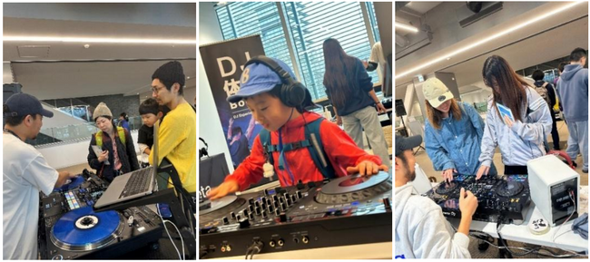 AlphaThetaが「神奈川大学 みなとみらい祭」にてDJ体験ブースを出展