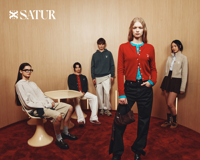 yutori、韓国発『SATUR』が11/7(金）より大阪ルクアイーレにてPOPUPを開催