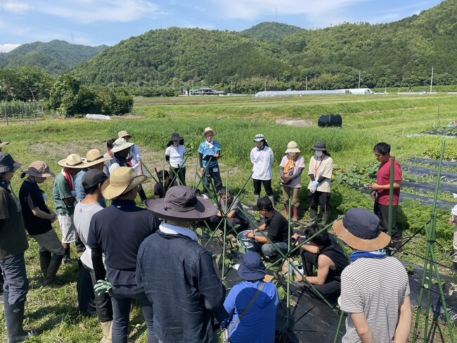 卒業生の7名が農業未経験→プロ有機農家へ転身！半農半X、家庭菜園まで幅広い学びを提供。卒業後サポートも充実の「亀岡オーガニック農業スクール」第三期募集開始！