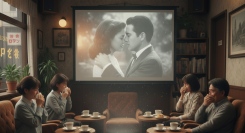 10月29日（ホームビデオ記念日）涙活カフェで泣ける感動ビデオを持ち寄って涙を流す涙活イベントを開催