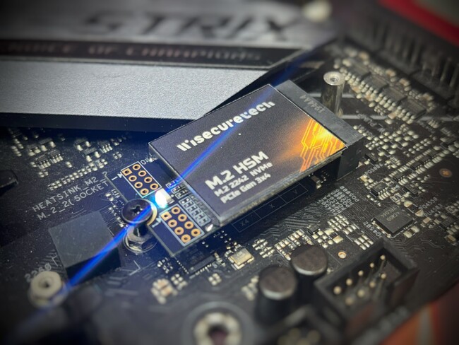 世界初M.2 高速HSM　WiSECUREはJapan IT weekで新製品発表