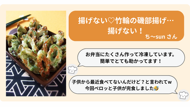 物価高でちくわとカニカマ検索が1.8倍に、手頃なタンパク源として再評価｜クックパッド