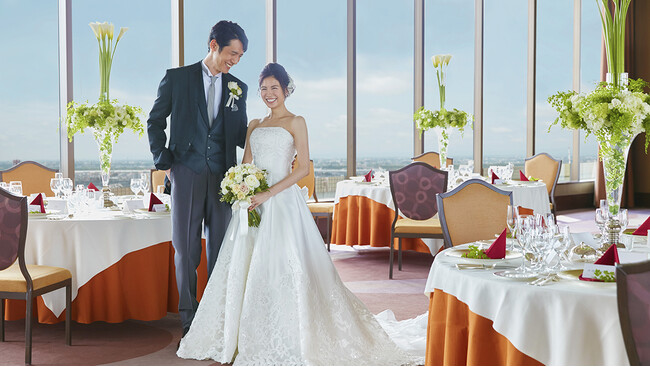 埼玉県内屈指のスカイビューを誇るロイヤルパインズホテル浦和では 「貸し切りスカイウエディングプラン」を2025年11月より先行販売開始いたします。