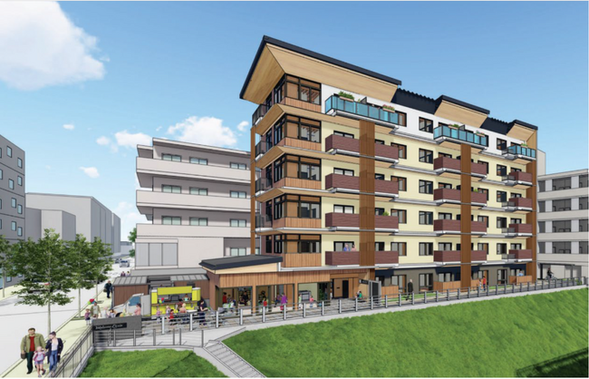 P&UA構法を用いた、地方住宅供給公社初となる高層木造賃貸住宅