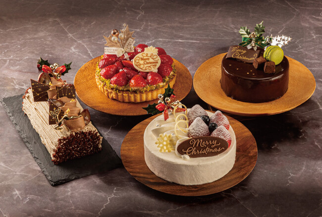 【ホテルグランヴィア和歌山】パティシエが贈るクリスマスケーキ4種　大人な栗のブッシュドノエルから定番ケーキまで　聖夜を華やかに彩るクリスマス　11月1日よりご予約開始