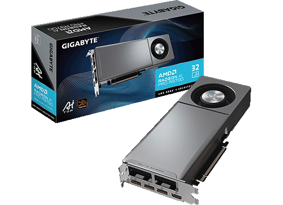 GIGABYTEから、Radeon AI PRO R9700搭載グラフィックボード『GV-R9700AI TOP-32GD』を発売