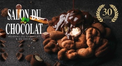 タマチャンショップ×チョコレートアーティストnorico氏のコラボ「ななつのしあわせミックスナッツ とろけるカカオ仕立て」がパリの舞台へ