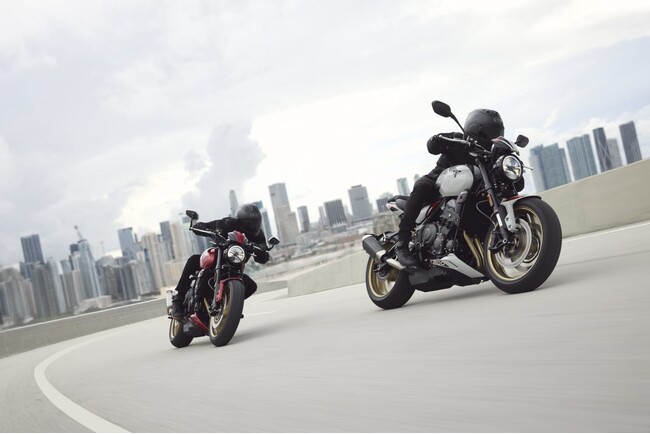 トライアンフから、全く新しい「Trident 800」が登場!!