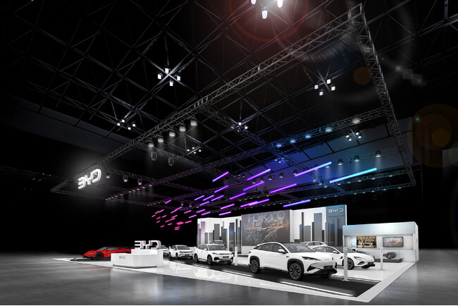 BYD Japan Group、「Japan Mobility Show 2025」全出展内容を公開