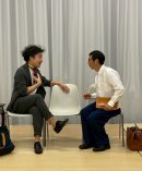 訓練・発表を行う研究生の様子