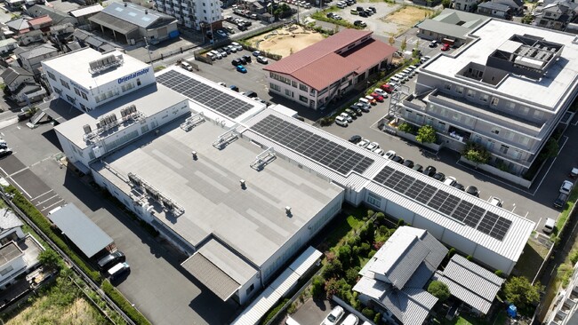 TESSグループ、オリエンタルモーター株式会社様 高松香西事業所向けに「太陽光発電システム」を納入