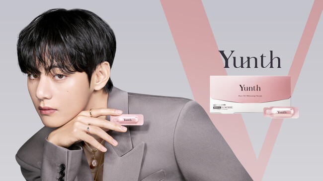 【Yunth】BTS・Vさんとスキンケアブランドとして日本初の単独契約を実現！アンバサダー就任を記念した新ビジュアルを公開