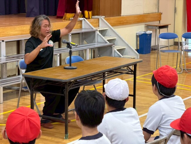 10/21 江戸川区立大杉第二小学校で翼DREAMを実施