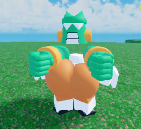 Roblox『クレヨンしんちゃんアドベンチャーパーク　オラのぶりぶり大合戦』アトラクション来場者だけがもらえる！「カンタム・パンチ」おしりプレゼント