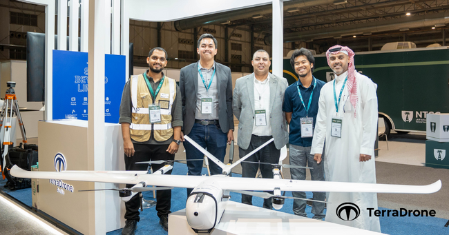 テラドローン、中東最大級の展示会「Highways Saudi Arabia 2025」に出展