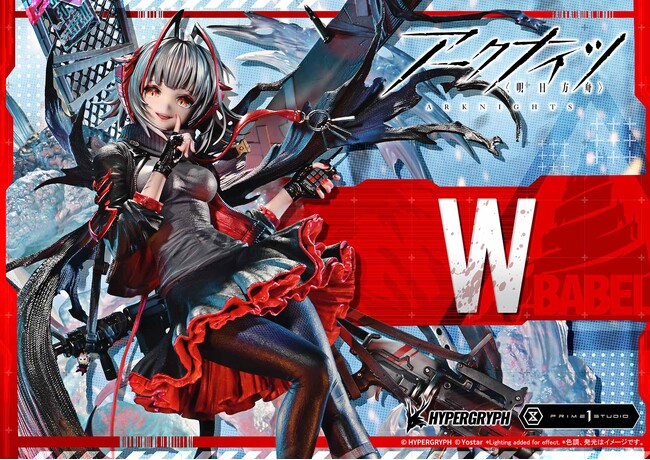 RPG『アークナイツ』より、「W昇進2」を1/6スケールで立体化