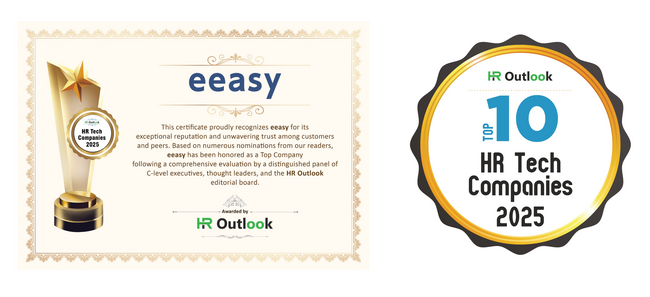 eeasyを有するＥ４、HR Tech企業の「世界Top10」に選出