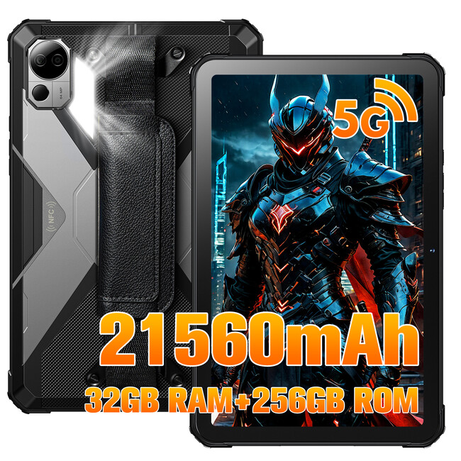 FOSSiBOT DT3新作発表！防水・防塵・耐衝撃の三防5Gタブレットが新発売