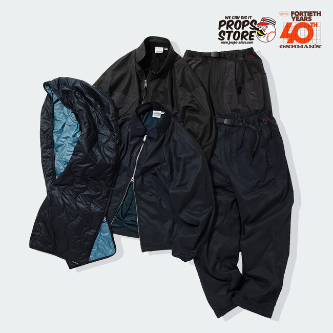 OSHMAN’S 40th ANNIVERSARY PROJECT　PROPS STORE × OSHMAN’S　コラボコレクション