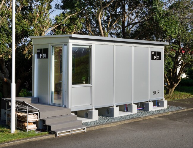 循環型環境価値を実現する新時代の“4R建築”アルミ製ユニットハウス「t2-01」、11月4日より販売開始