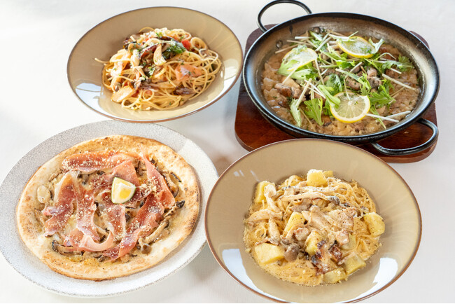 秋は味覚の宝庫☆11月限定メニューは心もほっこり温まる「きのこ料理」のラインナップ♪