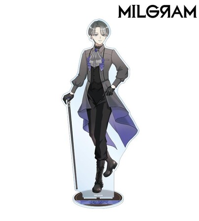 『MILGRAM -ミルグラム-』の描き下ろし シドウ バースデーver. 第2弾 特大アクリルスタンドなどの受注を開始！！アニメ・漫画のオリジナルグッズを販売する「AMNIBUS」にて