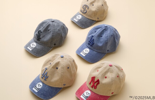 【’47（フォーティーセブン）】定番シルエット「CLEAN UP」にヴィンテージ感を楽しめるピグメントダイ仕上げの新作が登場