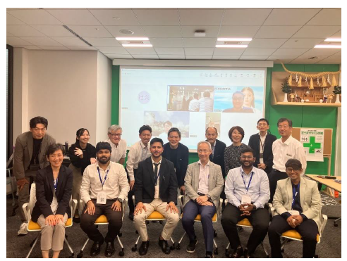 インドからの学生を受け入れ、インターンシッププログラムを実施しました
