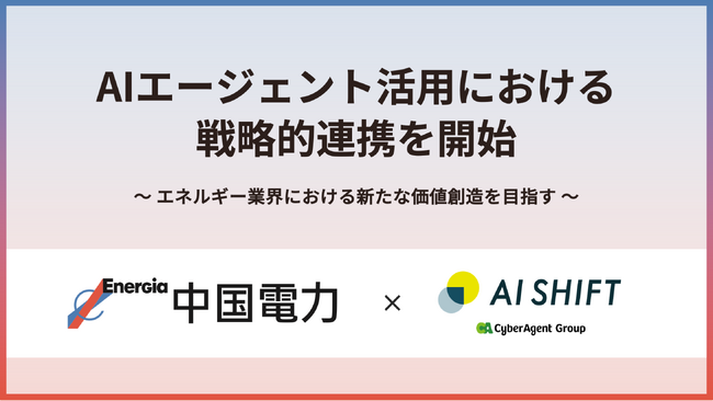 AIエージェント活用における戦略的連携を開始