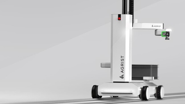 AGRIST、AI搭載の自動収穫ロボット「Q」で、夜間稼働・24時間稼働の実現を目指す