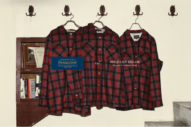 PENDLETONとWILD LIFE TAILORの別注ボードシャツが登場！70年代のヴィンテージモデルを確かな技術で復刻
