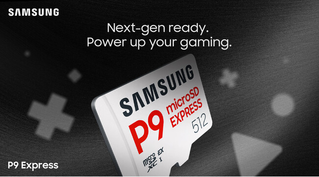 Nintendo Switch(TM) 2対応！SamsungのmicroSD Expressカード「P9 Express」 2025年10月31日(金)より予約販売開始