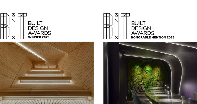 BLT Built Design Awards 2025でLUSTYdesign Inc.がフレンチレストラン「NH」とサウナ＆バー「わがまちサウナ」でWinner