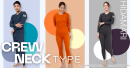 (クルーネックタイプ) (クルーネックタイプ)