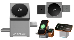 JAPANNEXTがスマートフォン・AirPods・Apple Watch 全てを同時に充電可能なワイヤレス充電器 3-in-1チャージャーを9,980円で発売
