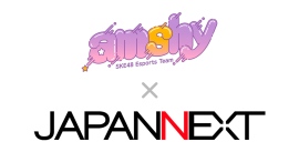 JAPANNEXTとSKE48現役メンバー7名による女性eスポーツチーム「amshy」がスポンサー契約を締結