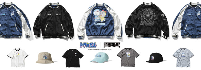 HOMEGAMEによるドラえもんアパレルコレクションが10月31日（金）発売開始！