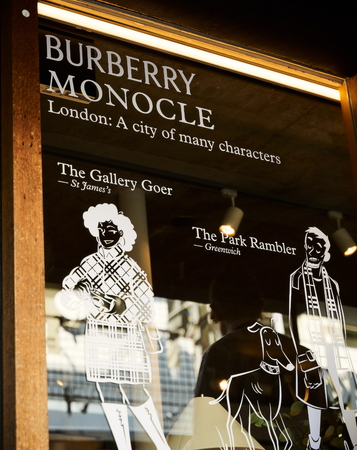【BURBERRY】ロンドン・パリ・東京の３都市でMONOCLEカフェ＆ショップをジャック
