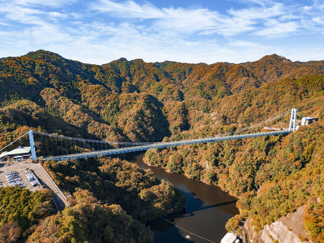 【茨城県常陸太田市】第36回竜神峡紅葉まつりを開催します