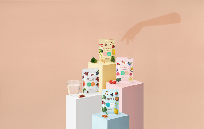 時期別葉酸サプリmitas seriesが全国1,640店超のスギ薬局でPOS売上No.1葉酸サプリに