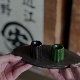 羊羹カヌレ(店内)