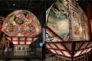 現在展示中の扇ねぷた